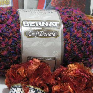 2 Bernat Cool Scarf Kits